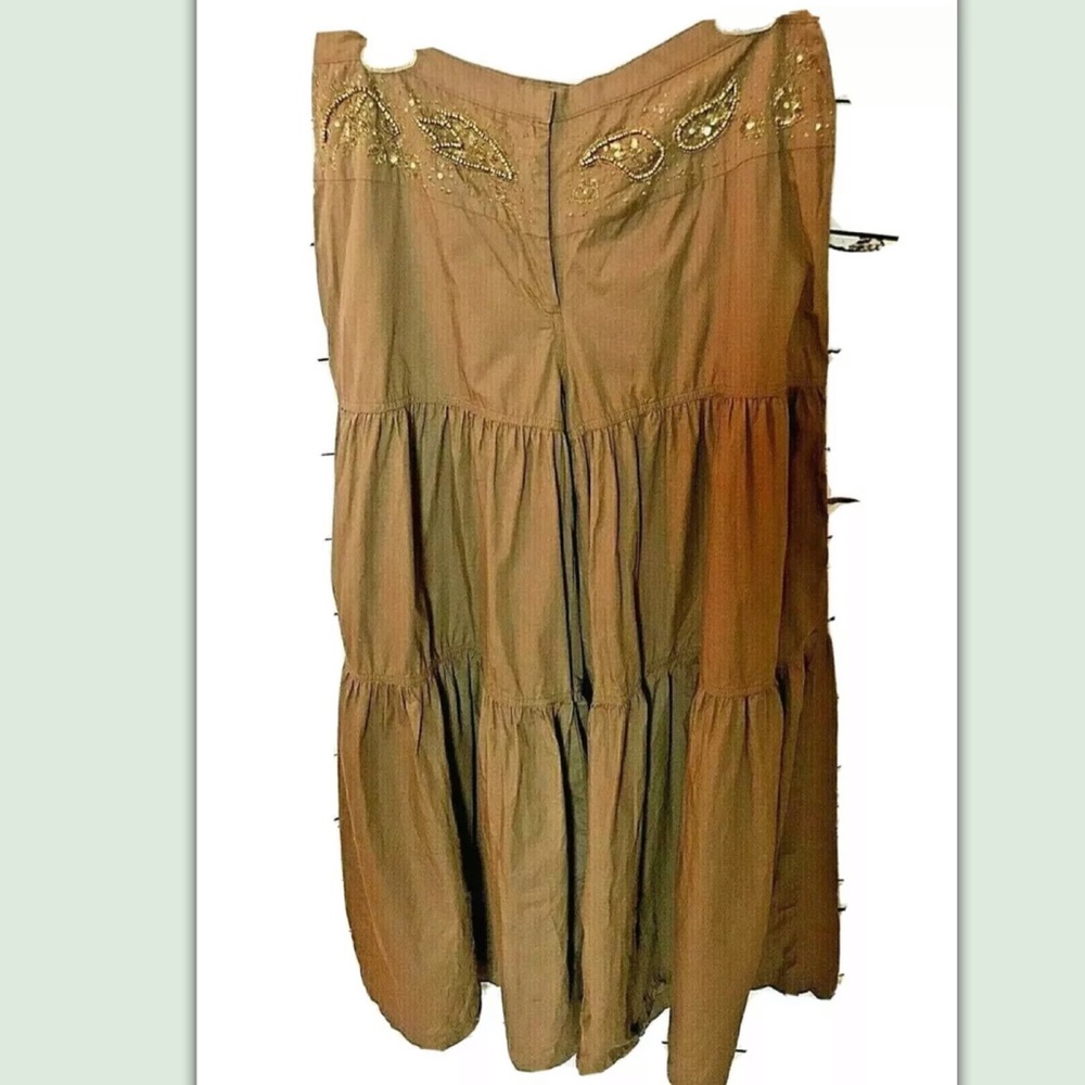 Wide Leg Palazzo Pants western wear sz 10 - Picture 1 of 7